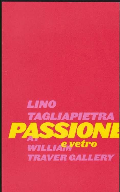 Image for PASSIONE E VETRO Lino Tagliapietra At William Traver Gallery Seattle June 2004 PASSIONE E VETRO Lino Tagliapietra At William Traver Gallery Seattle June 2004