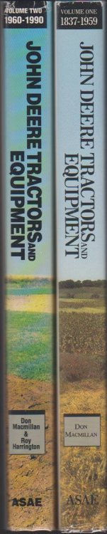 Image for JOHN DEERE TRACTORS AND EQUIPMENT (VOLUME 1 - 1837-1959 AND VOLUME 2 - 1960-1990) JOHN DEERE TRACTORS AND EQUIPMENT (VOLUME 1 - 1837-1959 AND VOLUME 2 - 1960-1990)
