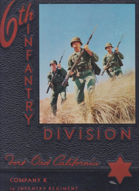 Image for 6TH INFANTRY DIVISION FORT ORD CALIFORNIA COMPANY K 1ST INFANTRY REGIMENT 6TH INFANTRY DIVISION FORT ORD CALIFORNIA COMPANY K 1ST INFANTRY REGIMENT