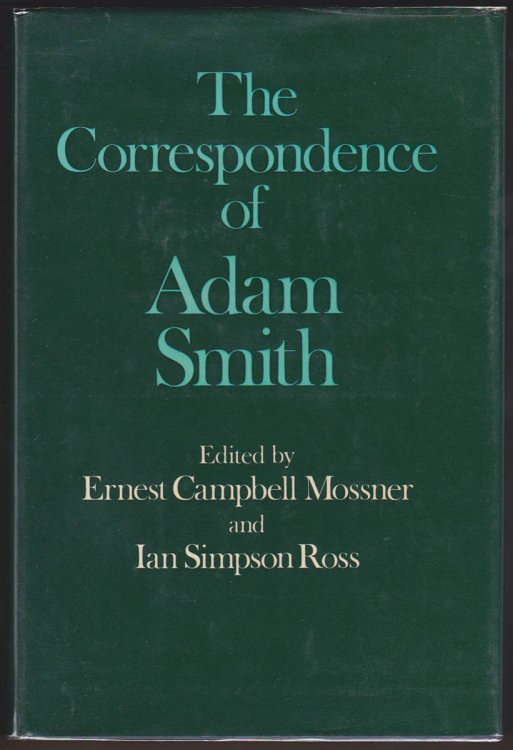 Image for THE CORRESPONDENCE OF ADAM SMITH THE CORRESPONDENCE OF ADAM SMITH