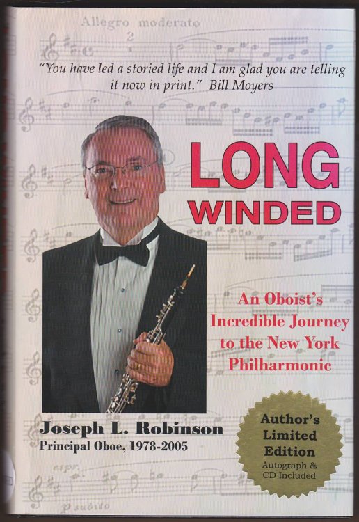 Image for LONG WINDED An Oboist's Incredible Journey to the New York Philharmonic LONG WINDED An Oboist's Incredible Journey to the New York Philharmonic