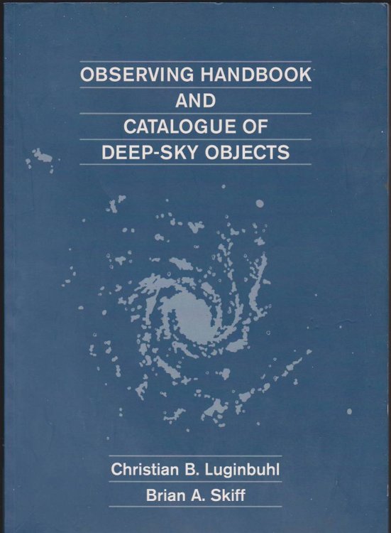 Image for OBSERVING HANDBOOK AND CATALOGUE OF DEEP-SKY OBJECTS OBSERVING HANDBOOK AND CATALOGUE OF DEEP-SKY OBJECTS