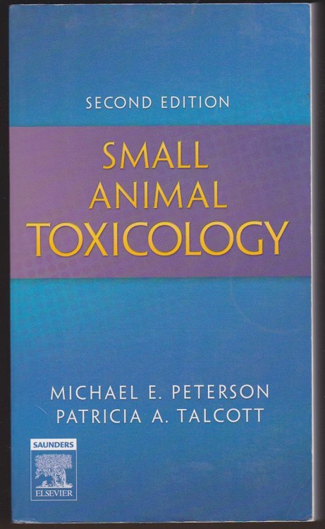 Image for SMALL ANIMAL TOXICOLOGY SMALL ANIMAL TOXICOLOGY