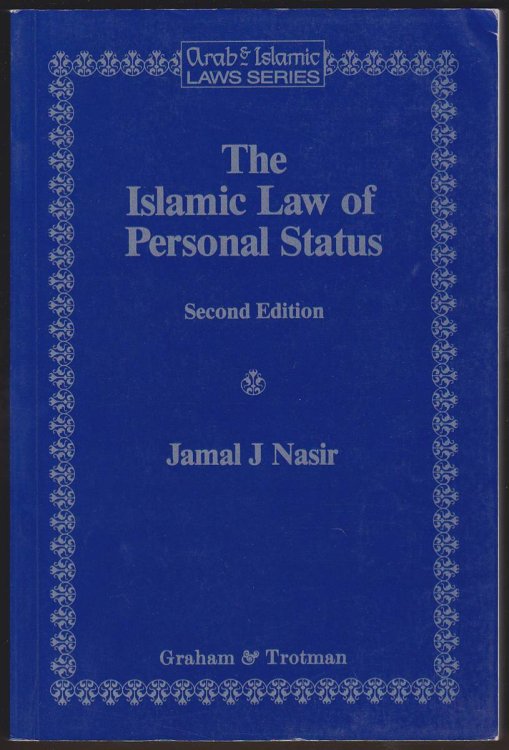 THE ISLAMIC LAW OF PERSONAL STATUS