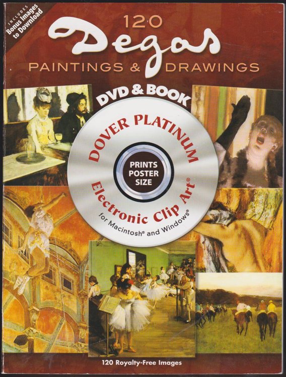 Image for 120 DEGAS PAINTINGS AND DRAWINGS PLATINUM DVD AND BOOK 120 DEGAS PAINTINGS AND DRAWINGS PLATINUM DVD AND BOOK