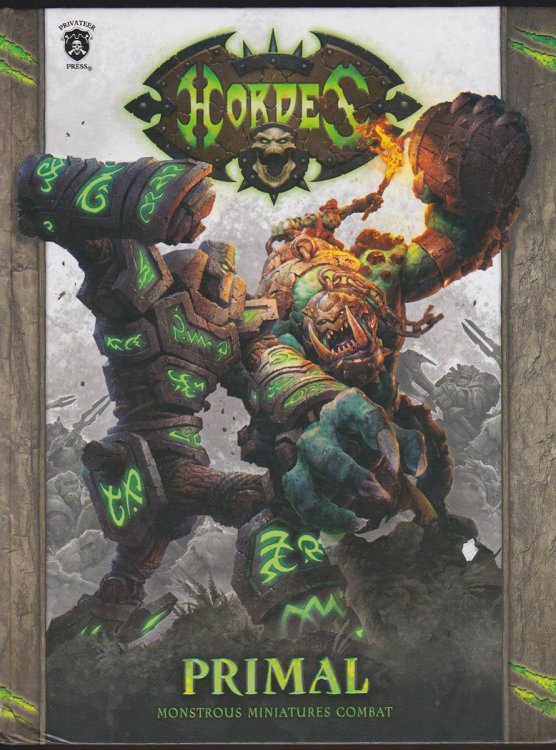 HORDES PRIMAL Monstrous Miniatures Combat