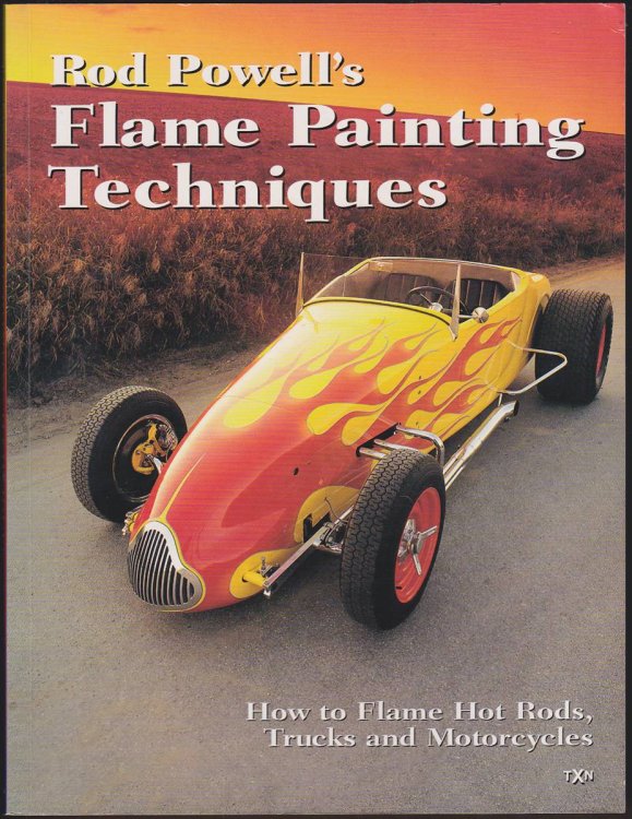 Image for ROD POWELL'S FLAME PAINTING TECHNIQUES ROD POWELL'S FLAME PAINTING TECHNIQUES