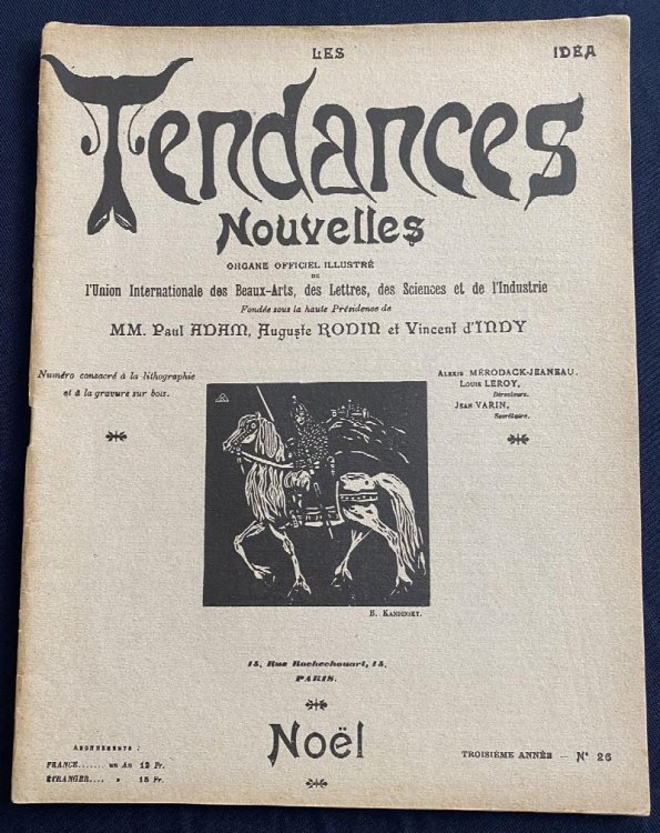 Image for Les Tendances Nouvelles n 26, 1906. With Kandinsky Woodcuts. Les Tendances Nouvelles n 26, 1906. With Kandinsky Woodcuts.