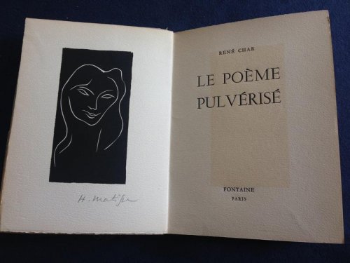 Image for Le pome pulvris. With one linogravure signed by Matisse Le pome pulvris. With one linogravure signed by Matisse