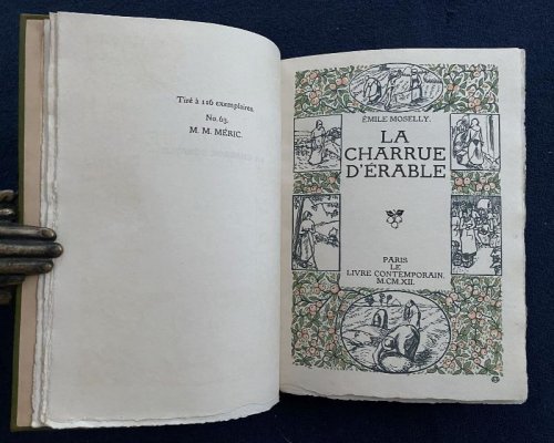 Image for La Charrue d'Erable. With 12 wood engravings by Camille Pissarro. La Charrue d'Erable. With 12 wood engravings by Camille Pissarro.