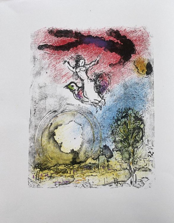 Image for La Poesie. With an original lithograph by Chagall. La Poesie. With an original lithograph by Chagall.