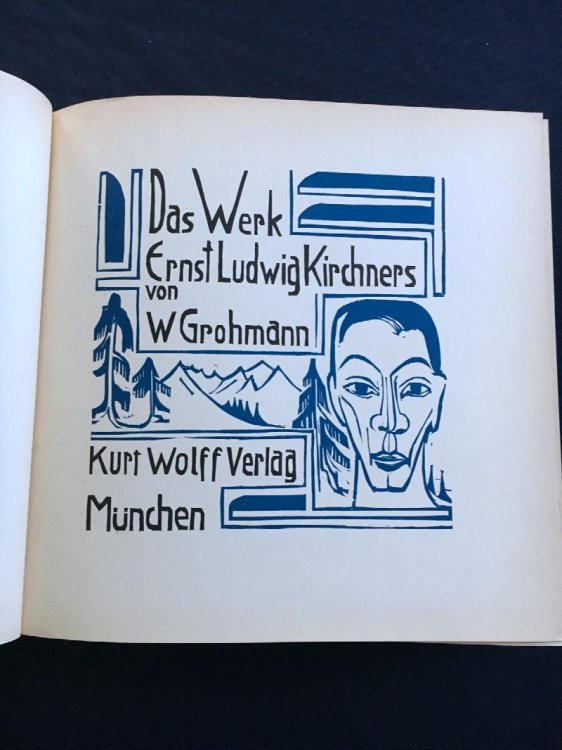 Image for Das Werk, Ernst Ludwig Kirchners. 1926, with 6 woodcuts Das Werk, Ernst Ludwig Kirchners. 1926, with 6 woodcuts
