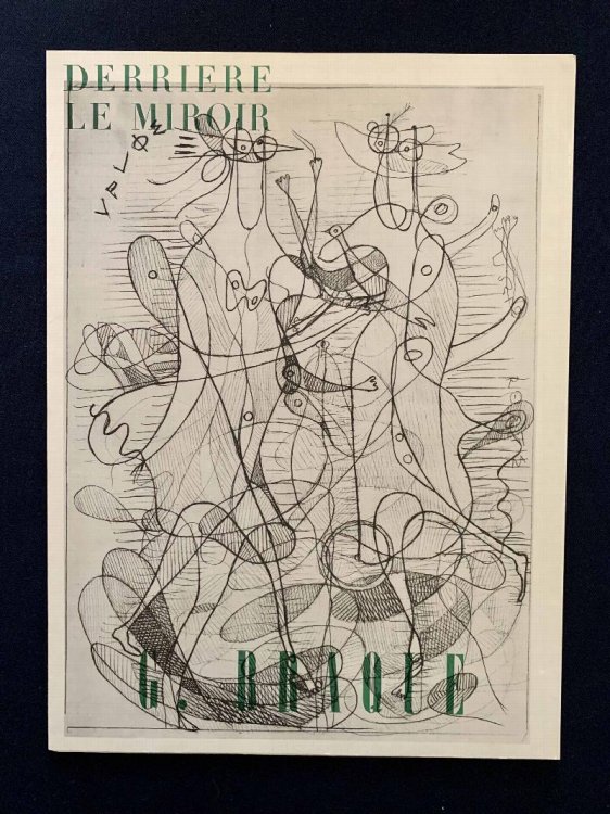 Image for Derrire le Miroir 71-72 Jan. 1955. With 9 reproductions drawings by Braque. Derrire le Miroir 71-72 Jan. 1955. With 9 reproductions drawings by Braque.