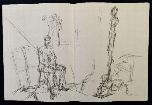 Image for Derrire le Miroir 127 Giacometti, May 1961. With 14 original lithographs by Giacometti Derrire le Miroir 127 Giacometti, May 1961. With 14 original lithographs by Giacometti
