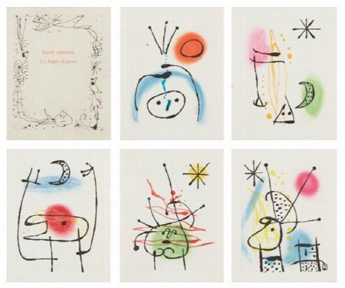Image for La Bague d'aurore. With a dry point and with 5 original etchings by MIR La Bague d'aurore. With a dry point and with 5 original etchings by MIR