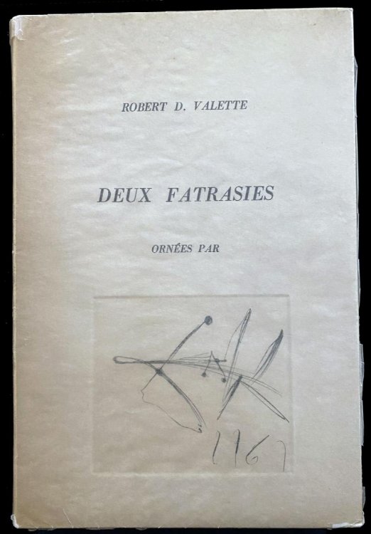 Image for Deux fatrasies, with 4 original engravings by S. Dali Deux fatrasies, with 4 original engravings by S. Dali