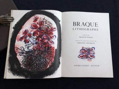 Image for Braque lithographe. With 3 lithograps. Braque lithographe. With 3 lithograps.