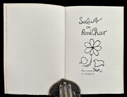 Image for Salut Ren Char. P.A.Benoit Mars 1955 Salut Ren Char. P.A.Benoit Mars 1955