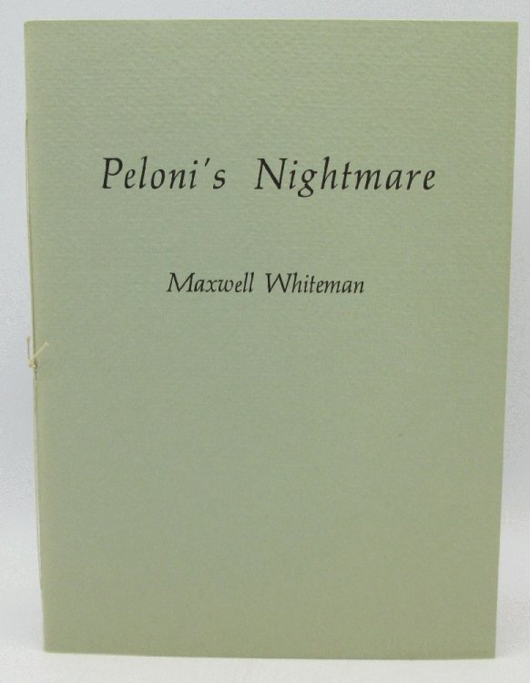 Image for Peloni's Nightmare by Maxwell Whiteman Peloni's Nightmare by Maxwell Whiteman