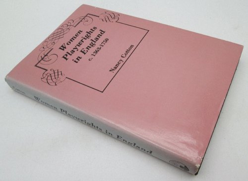Image for Women Playwrights in England 1363-1750 Women Playwrights in England 1363-1750