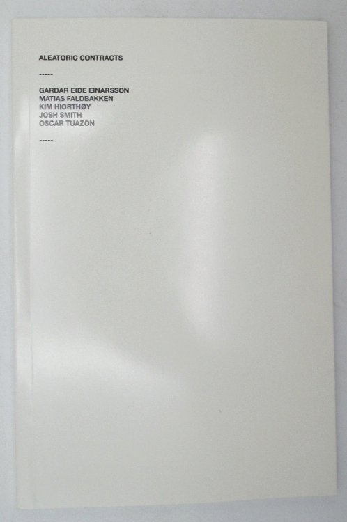 Image for Aleatoric Contracts Aleatoric Contracts