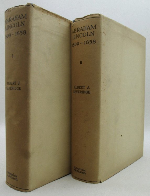 Image for Abraham Lincoln 1809-1858 2 Vol Set Abraham Lincoln 1809-1858 2 Vol Set