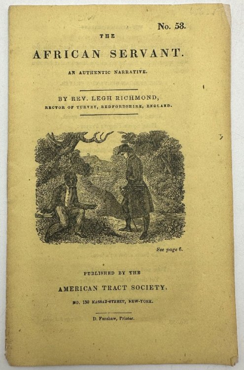 Image for The African Servant, An Authentic Narrative by Rev. Legh Richmond The African Servant, An Authentic Narrative by Rev. Legh Richmond