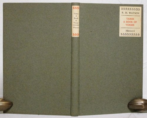 Image for Tares: A Book of Verses by Rosamund Marriott Watson (Thomas Mosher) Tares: A Book of Verses by Rosamund Marriott Watson (Thomas Mosher)