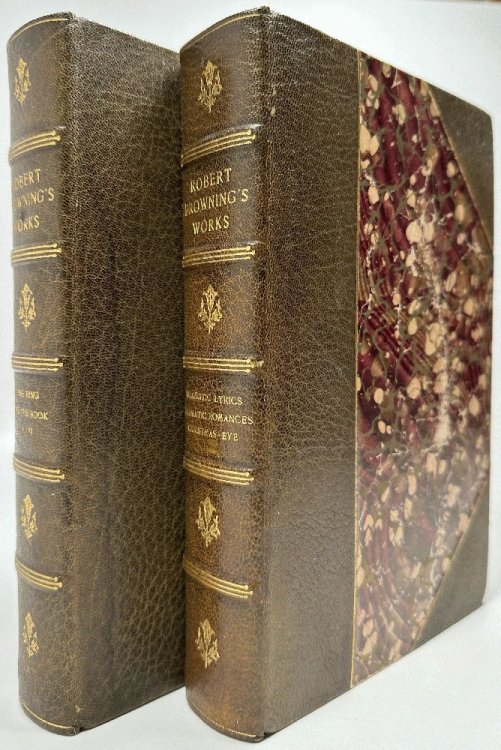 Image for Robert Browning Works 2 Volumes: Dramatic Lyrics, The Ring and the Book Books I-VI Robert Browning Works 2 Volumes: Dramatic Lyrics, The Ring and the Book Books I-VI