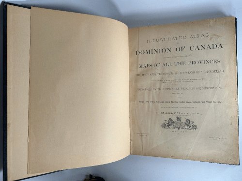 Image for Illustrated Atlas of the Dominion of Canada Illustrated Atlas of the Dominion of Canada