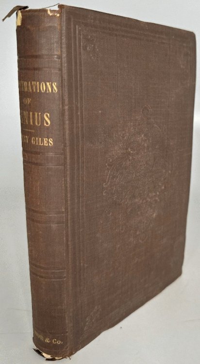 Illustrations of Genius in Some of its Relations to Culture and Society by Henry Giles