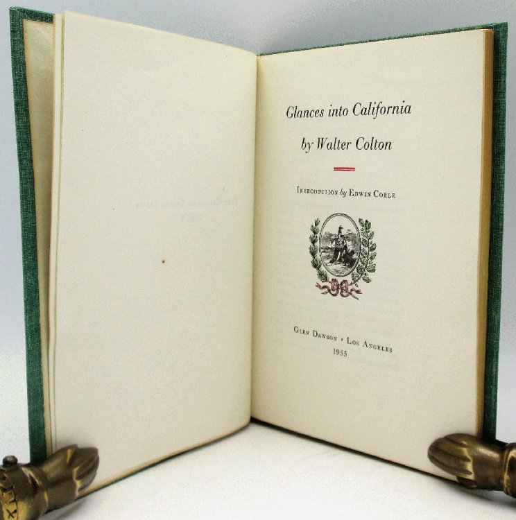 Image for Glances into California by Walter Colton Glances into California by Walter Colton