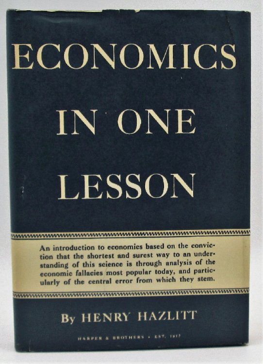 Image for Economics in One Lesson Economics in One Lesson