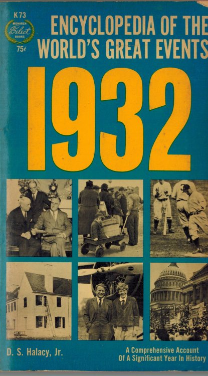 Image for Encyclopedia of the World's Great Events : 1932 Encyclopedia of the World's Great Events : 1932
