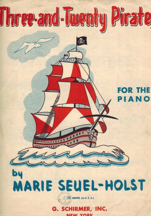 Image for Three and Twenty pirates for the Piano - Sheet Music Three and Twenty pirates for the Piano - Sheet Music