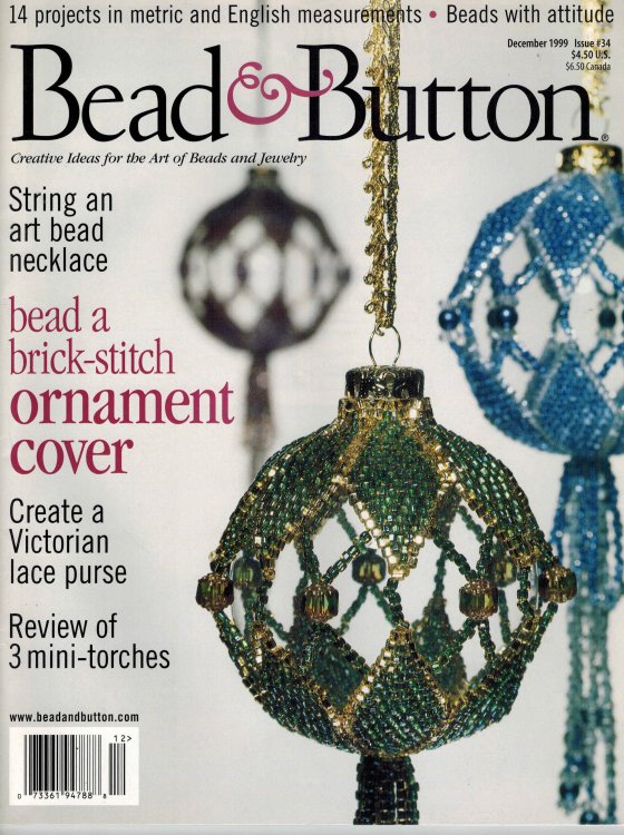Image for Bead & Button Magazine December 1999 Issue 34 Bead & Button Magazine December 1999 Issue 34