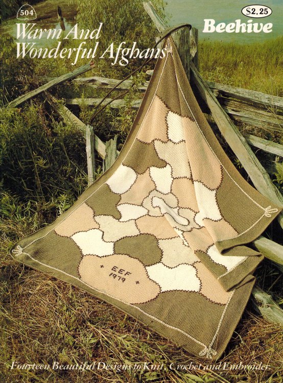 Image for Beehive Warm and Wonderful Afghans - Book 504 Beehive Warm and Wonderful Afghans - Book 504