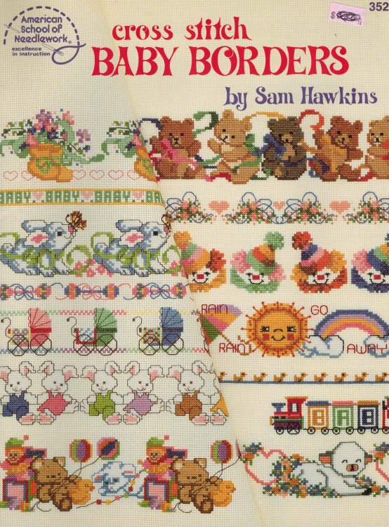 Image for Cross Stitch Baby Borders Cross Stitch Baby Borders