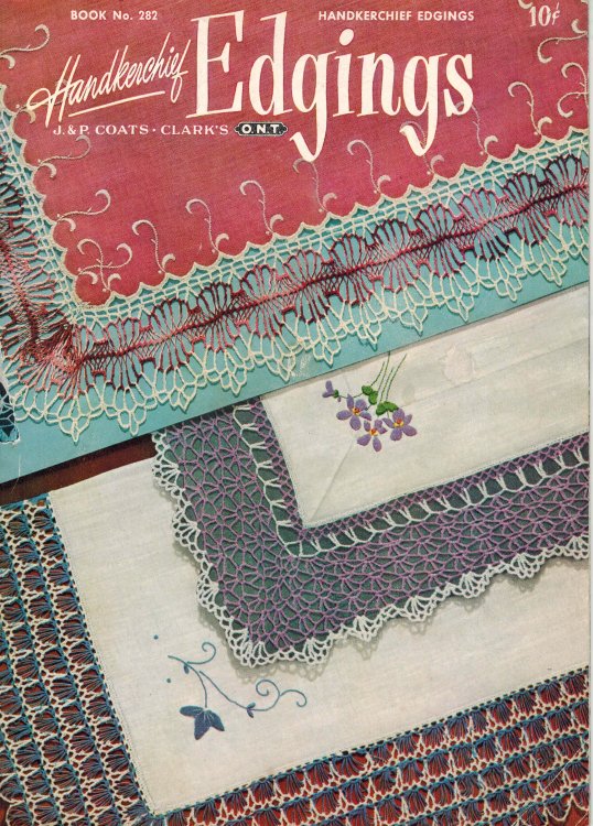 Image for Handkerchief Edgings - Clark's O.N.T. Book No. 282 Handkerchief Edgings - Clark's O.N.T. Book No. 282