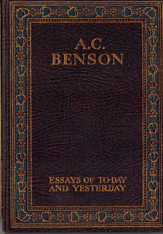 Image for Essays of To-day ( Today ) and Yesterday Essays of To-day ( Today ) and Yesterday