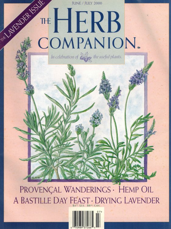Image for Herb Companion Magazine June July 2000 - Lavender Issue Herb Companion Magazine June July 2000 - Lavender Issue