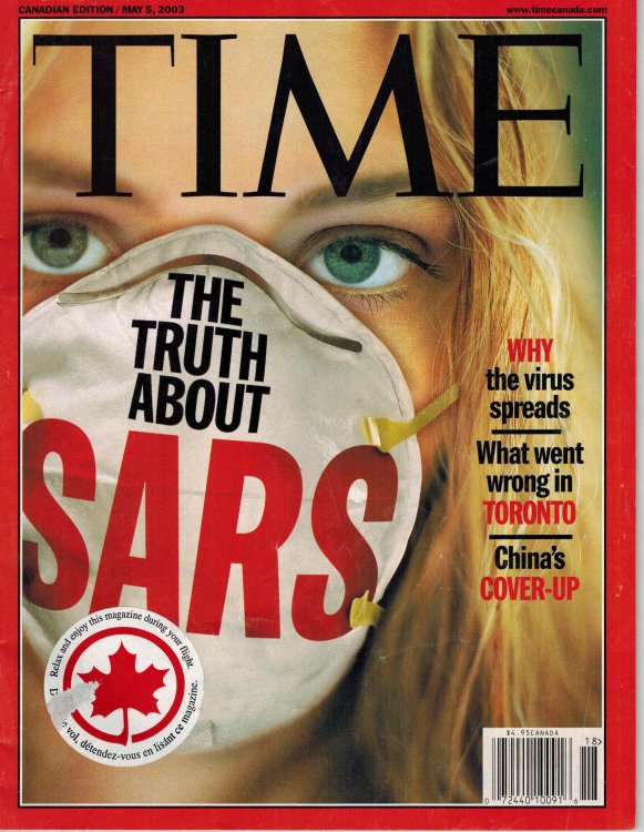 Image for Time Magazine May 5 2003 SARS Edition Time Magazine May 5 2003 SARS Edition