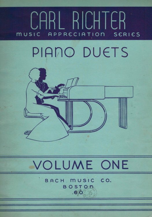 Image for Carl Richter Piano Duets Volume One Music Appreciation Series Carl Richter Piano Duets Volume One Music Appreciation Series