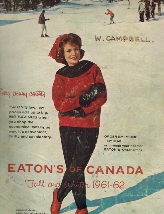 Image for T. Eaton Co. - Eaton's Fall Winter 1961 1962 Mail Order Catalogue Catalog T. Eaton Co. - Eaton's Fall Winter 1961 1962 Mail Order Catalogue Catalog
