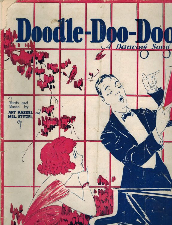 Image for Doodle Doo Doo Dancing Song - Vintage Sheet Music Doodle Doo Doo Dancing Song - Vintage Sheet Music