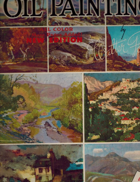 Oil Paintings - Walter T. Foster How to Draw Artbook Publication No. 4