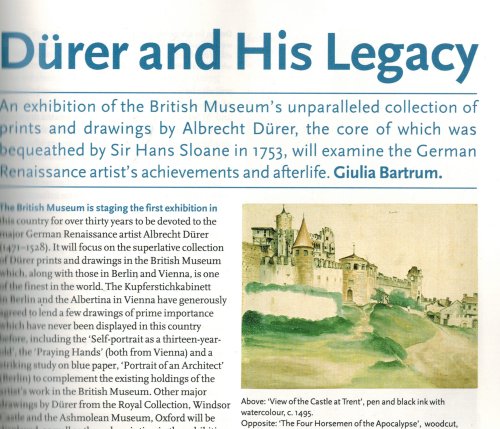 Durer and His Legacy