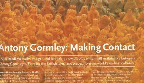 Antony Gormley Making Contact