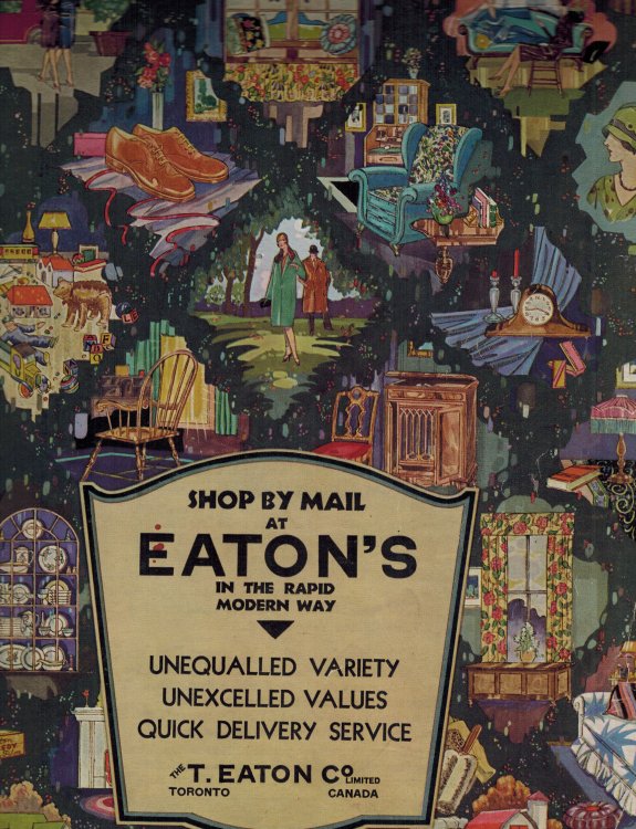 Image for T. Eaton Co. - Eaton's 1929 Mail Order Catalogue Catalog T. Eaton Co. - Eaton's 1929 Mail Order Catalogue Catalog