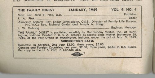 Image for The Family Digest - Vol 4 No. 4, January 1949 The Family Digest - Vol 4 No. 4, January 1949